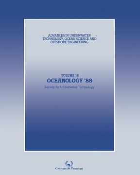 portada Oceanology '88: Proceedings of an International Conference (Oceanology International '88), Organized by Spearhead Exhibitions Ltd, Spo
