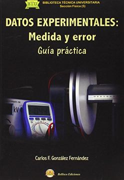 portada Datos experimentales: medida y error (in Spanish)