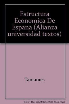 portada Estructura Economica de España (8ª Ed. ) (in Spanish)