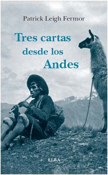 portada Tres Cartas Desde Los Andes (Elba) (in Spanish)