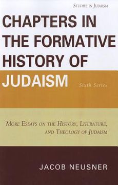 portada chapters in the formative history of judaism: sixth series: more essays on the history, literature, and theology of judaism (in English)