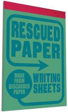 portada Rescued Paper Writing Sheets (en Inglés)