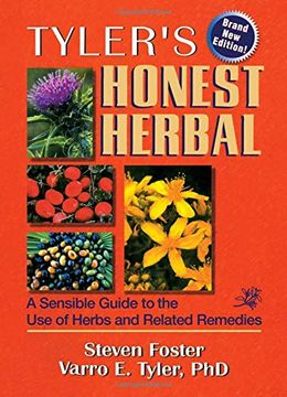 portada Tyler's Honest Herbal: A Sensible Guide to the use of Herbs and Related Remedies (en Inglés)