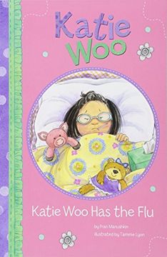 portada Katie woo has the flu (in English)