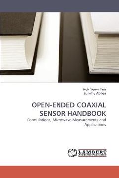 portada open-ended coaxial sensor handbook (en Inglés)