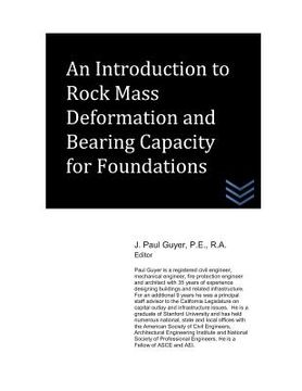 portada An Introduction to Rock Mass Deformation and Bearing Capacity for Foundations (en Inglés)