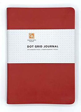 portada Dot Grid Journal - Ruby (Dot Grid Journals) 