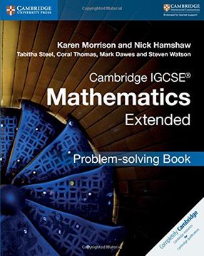 portada Cambridge Igcse Mathematics Extended Problem-Solving Book. Per le Scuole Superiori. Con Espansione Online (Cambridge International Igcse) 