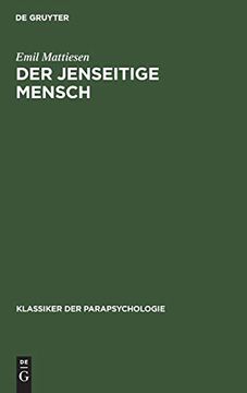 portada Der Jenseitige Mensch (en Alemán)