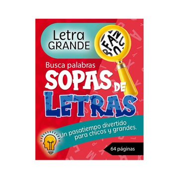 portada SOPA LETRAS Pasatiempo Divertido (in Spanish)