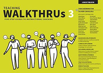 portada Teaching Walkthrus 3: Five-Step Guides to Instructional Coaching (en Inglés)