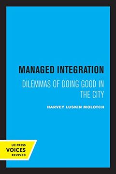 portada Managed Integration: Dilemmas of Doing Good in the City (en Inglés)