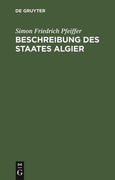 portada Beschreibung des Staates Algier (in German)
