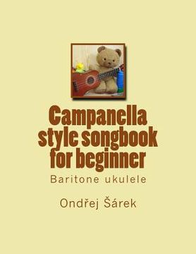 portada Campanella style songbook for beginner: Baritone ukulele (en Inglés)