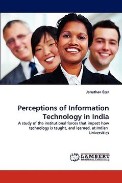 portada perceptions of information technology in india (en Inglés)