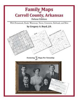 portada Family Maps of Carroll County, Arkansas (en Inglés)