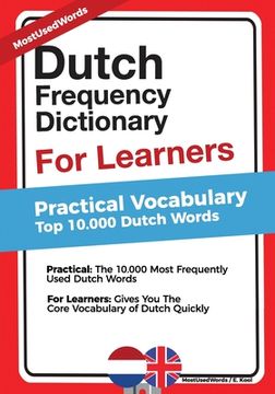 portada Dutch Frequency Dictionary for Learners: Practical Vocabulary - top 10. 000 Dutch Words (in English)