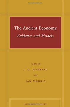 portada The Ancient Economy: Evidence and Models (Social Science History) (en Inglés)