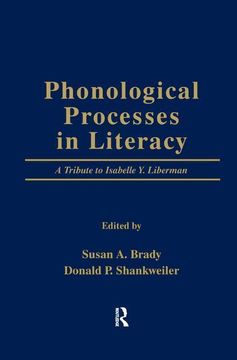 portada Phonological Processes in Literacy: A Tribute to Isabelle Y. Liberman