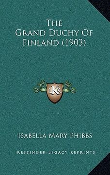portada the grand duchy of finland (1903) (in English)