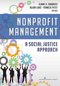 portada Nonprofit Management: A Social Justice Approach (en Inglés)