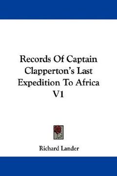 portada records of captain clapperton's last expedition to africa v1 (en Inglés)