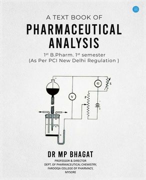 portada A Text book of Pharmaceutical Analysis for 1st B.Pharm. 1st semester as per PCI, New Delhi Regulation (en Inglés)