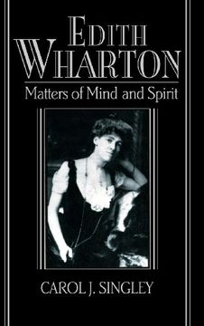 portada Edith Wharton: Matters of Mind and Spirit (Cambridge Studies in American Literature and Culture) (en Inglés)