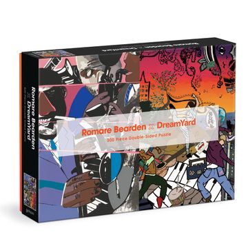 portada Romare Bearden x Dreamyard 500 Piece Double-Sided Puzzle From Galison - 24” x 18” Jigsaw Puzzle Featuring Stunning Artwork, Thick and Sturdy Pieces, Challenging Family fun Activity