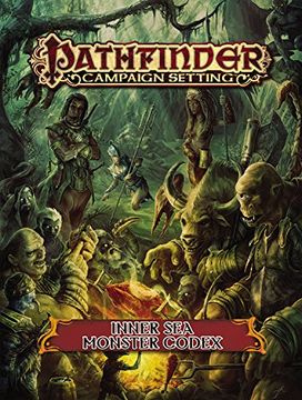 portada Pathfinder Campaign Setting: Inner sea Monster Codex (Pathfinder Adventure Path) (in English)