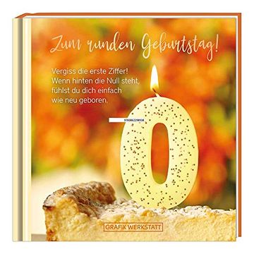 portada Zum Runden Geburtstag! Vergiss die Erste Ziffer! Minibuch (en Alemán)