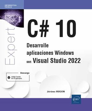 portada C@ 10. Desarrolle Aplicaciones Windows con Visual Studio 2022