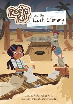 portada Reeya rai and the Lost Library (Reeya Rai: Adventurous Inventor) (en Inglés)
