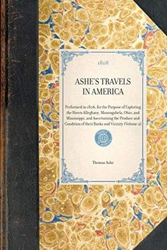portada Ashe's Travels in America (en Inglés)
