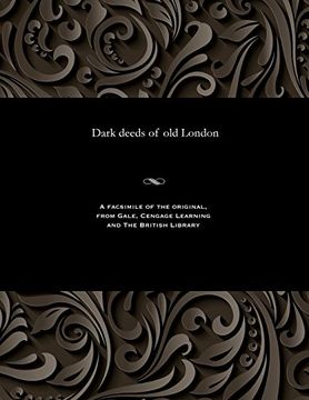 portada Dark deeds of old London