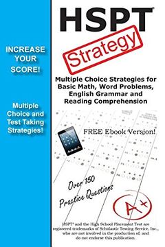 portada HSPT Test Strategy!  Winning Multiple Choice Strategies for the High School Placement Test