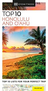 portada Dk Eyewitness top 10 Honolulu and O'ahu (Pocket Travel Guide) (en Inglés)