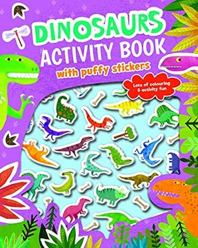 portada Puffy Sticker Book - Dinosaurs