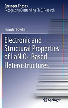 portada Electronic and Structural Properties of Lanio₃-Based Heterostructures (Springer Theses) (en Inglés)