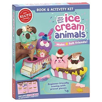 portada Sew Your own ice Cream Animals (Klutz) (in English)