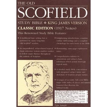 portada Old Scofield Study Bible-Kjv-Classic (in English)