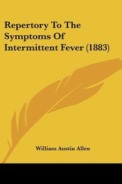 portada repertory to the symptoms of intermittent fever (1883)