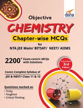portada Objective Chemistry Chapter-wise MCQs for NTA JEE Main/ BITSAT/ NEET/ AIIMS 3rd Edition (in English)
