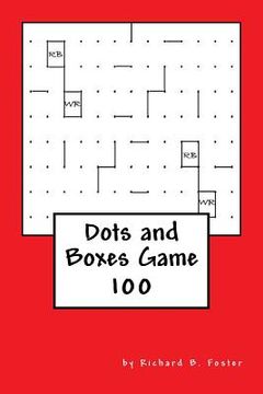 portada Dots and Boxes Game: 100 (en Inglés)