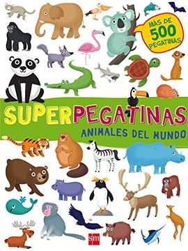 portada Animales Del Mundo Superpegatinas (in Spanish)