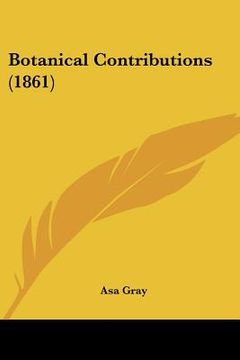 portada botanical contributions (1861) (in English)