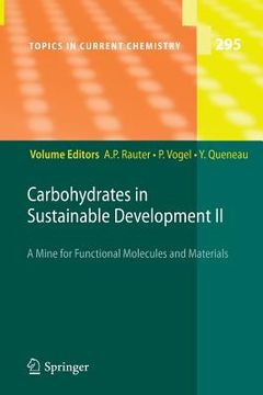 portada carbohydrates in sustainable development ii (en Inglés)
