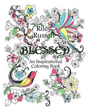 portada Blessed: An Inspirational Coloring Book (en Inglés)