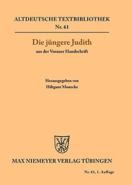 portada Die Jüngere Judith aus der Vorauer Handschrift 