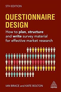 portada Questionnaire Design: How to Plan, Structure and Write Survey Material for Effective Market Research (en Inglés)